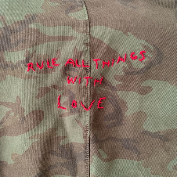 Pam & Gela Camo Utility Jacket | Size Small - Picture 5 of 7